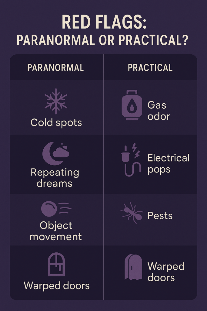 Red Flags Paranormal or Practical